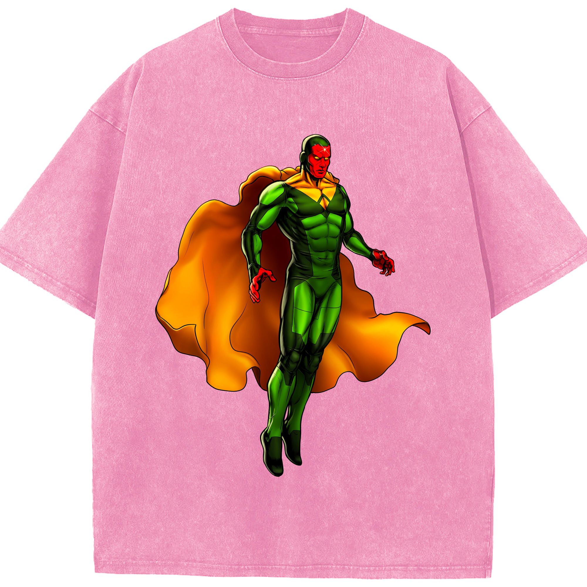 （画像用） アベンジャーズ The Avengers 綿100% ヴィンテージ風 半袖Tシャツ（フロントプリント）